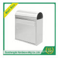 SMB-008SS garden decorative standing stainless steel mailboxes